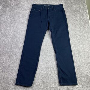 Mott & Bow Pants Men’s 31X29 Blue Slim Straight  Mid-Rise Preppy Casual